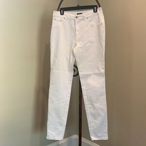 IMAN White Stretch Jeans